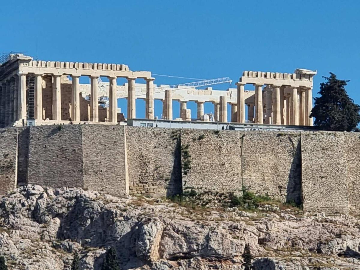 Acropolis Ancient World - 5 Minutes From Subway And Acropolis Museum Apartment เอเธนส์ ภายนอก รูปภาพ