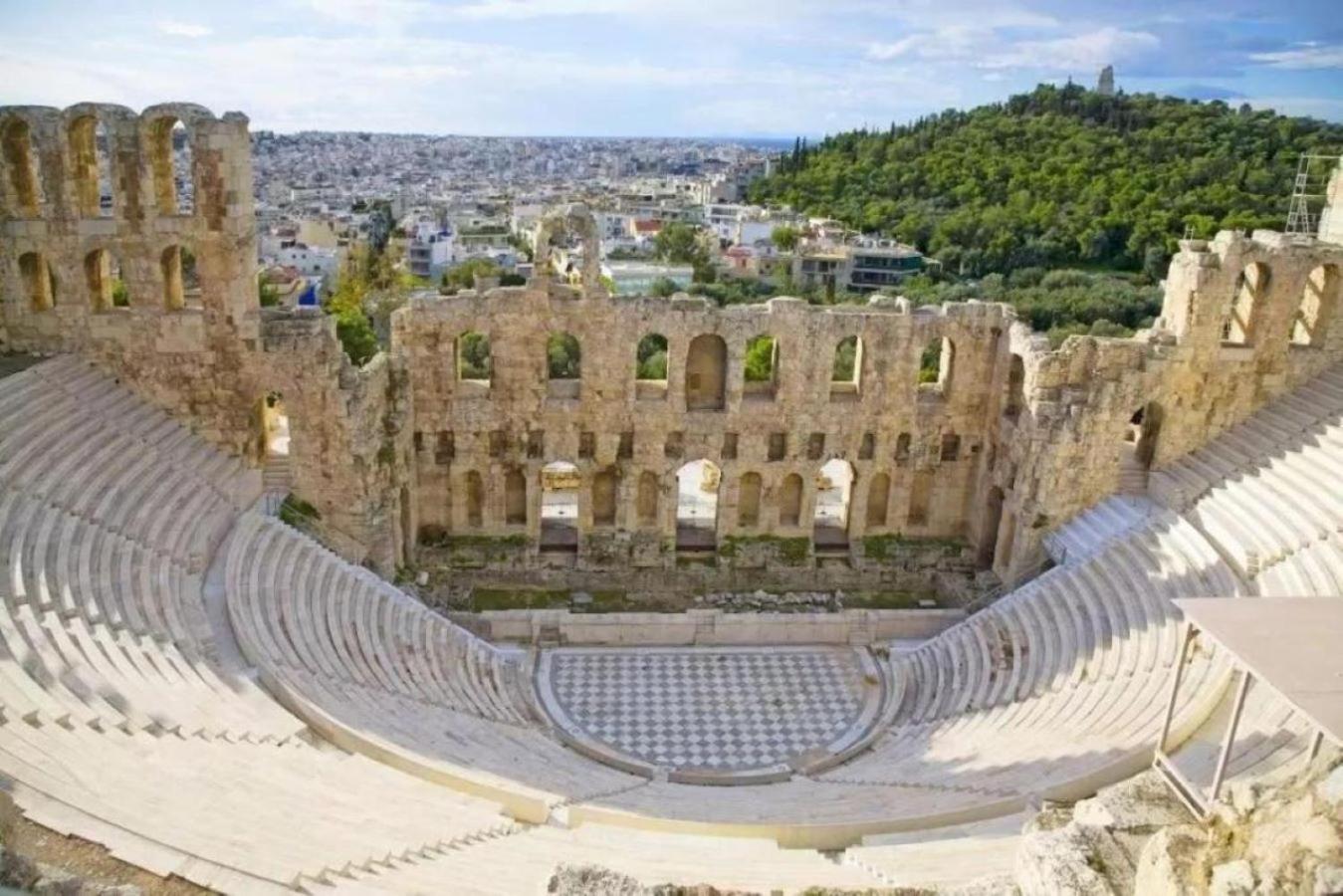 Acropolis Ancient World - 5 Minutes From Subway And Acropolis Museum Apartment เอเธนส์ ภายนอก รูปภาพ